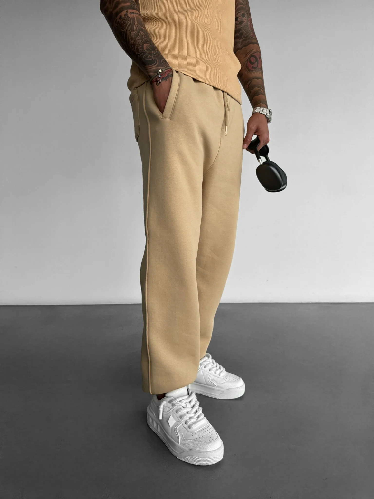 Basic Jogger - Beige
