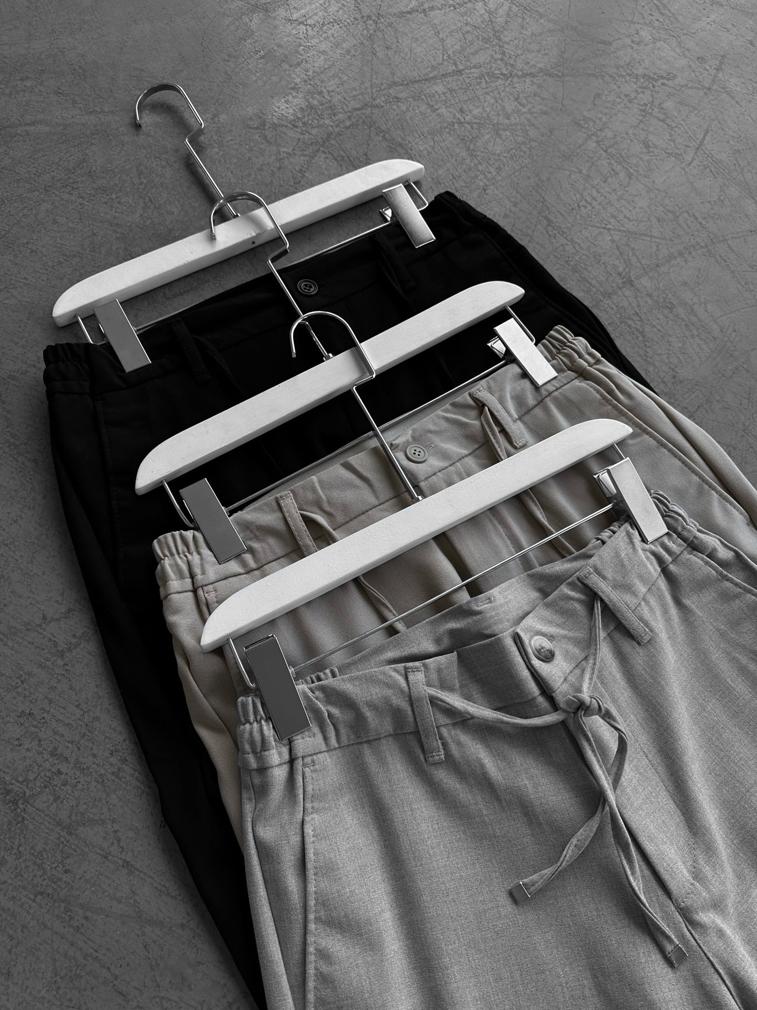 Modern Cut Casual Trousers - Beige - Image 2