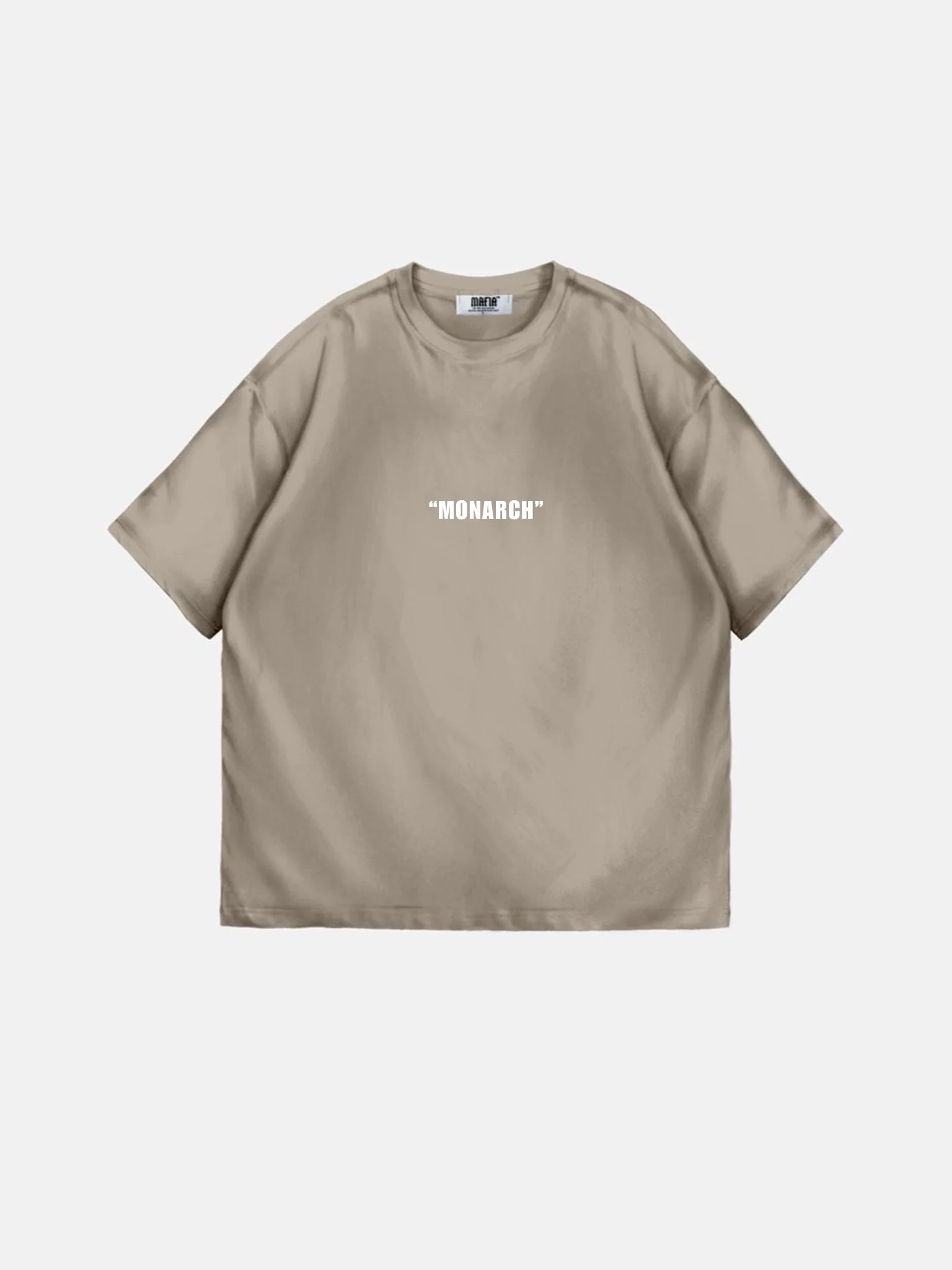 Oversize "Monarch" T-Shirt - Beige - Image 6