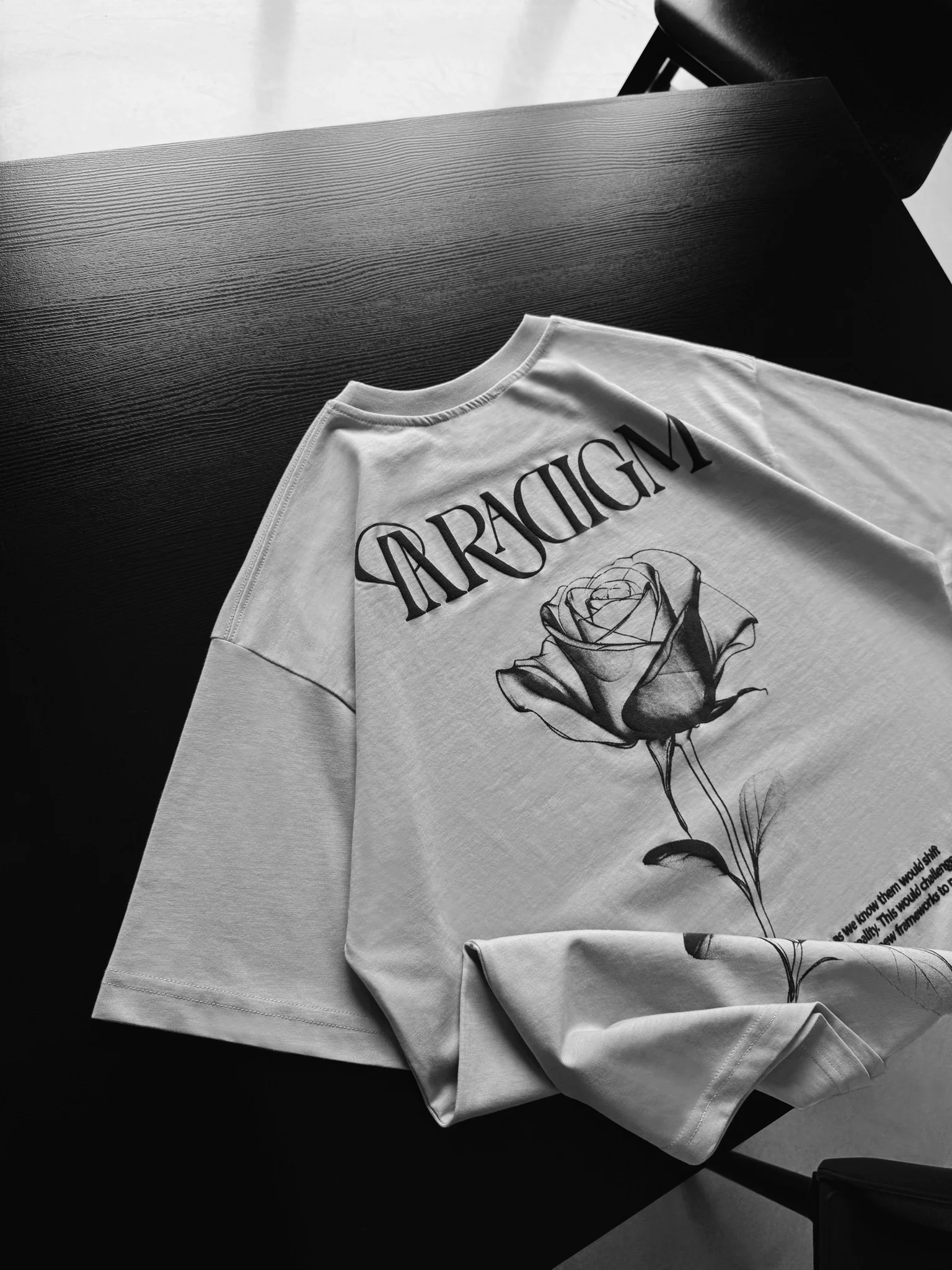 Oversize Paradigm T-Shirt - Grey
