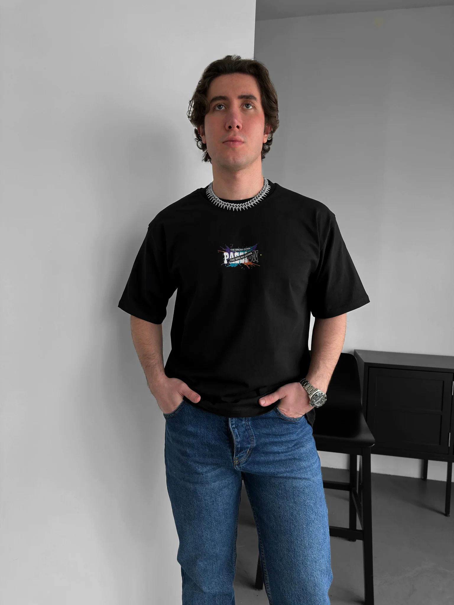 Oversize Passion T-shirt - Black - Image 2