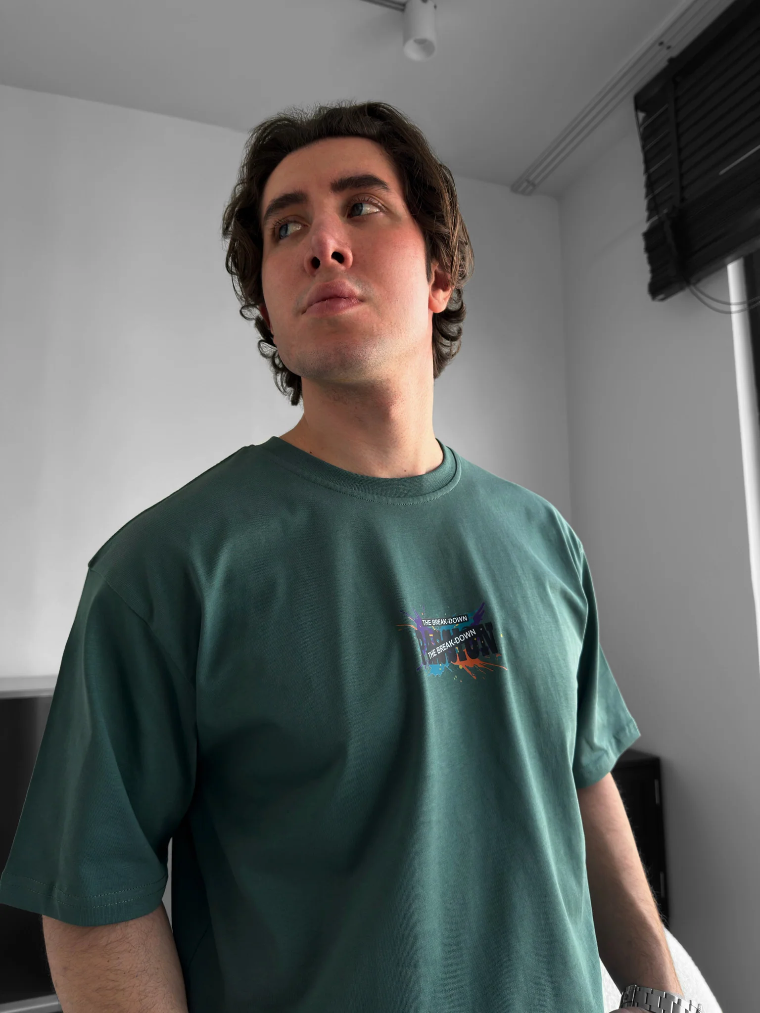 Oversize Passion T-shirt - Khaki - Image 3